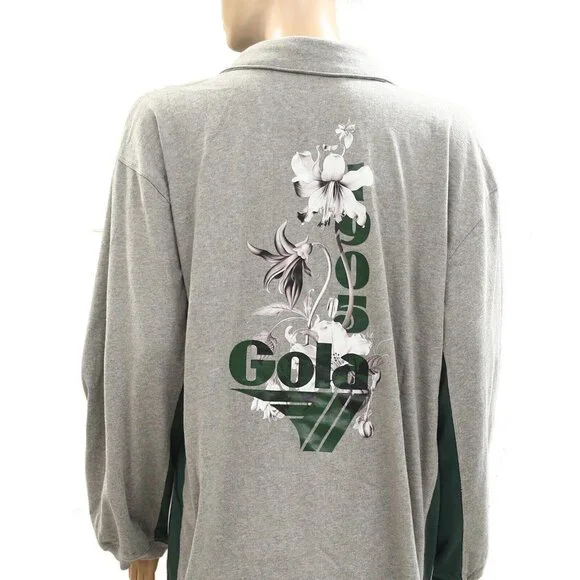 Gola x Anthropologie Team Jersey Mini Dress Floral Graphic Striped XS NWT 276464 - Picture 9 of 10